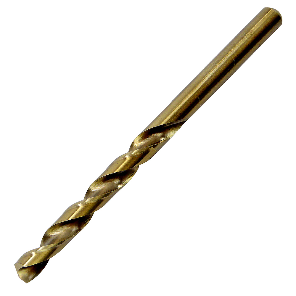 8.0mm x 117mm Cobalt Ground Jobber Drill Pack of 10